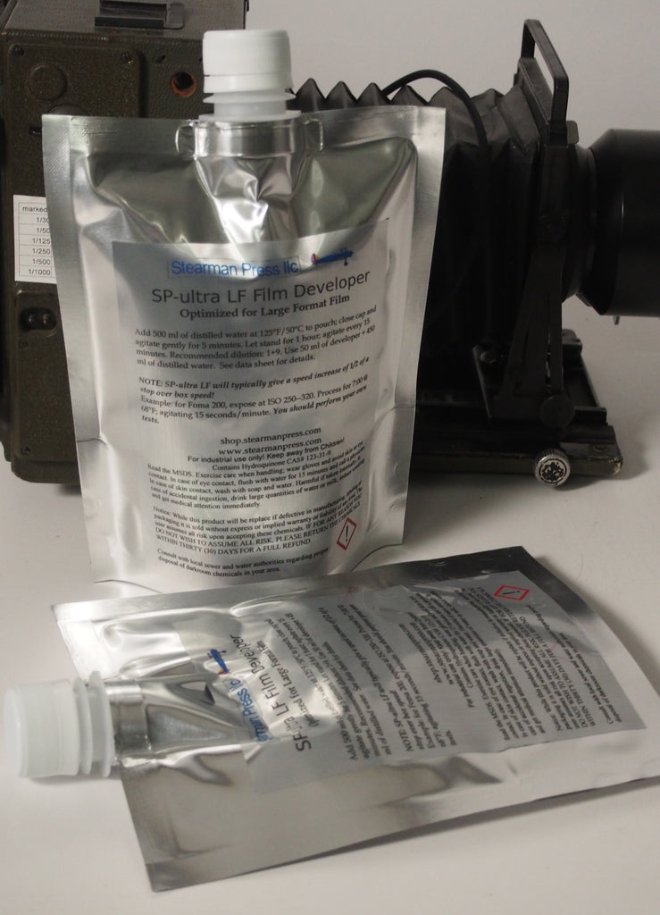 SP-ultra LF: a developer optimized for large format film