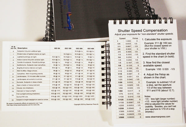 Photographer's Logbook – Stearman Press LLC