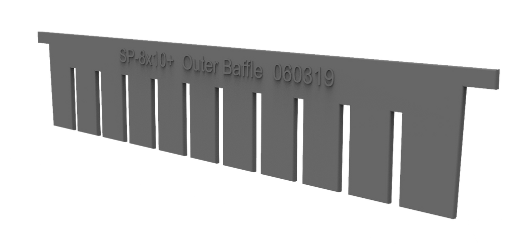 SP-8x10 Outer Baffle