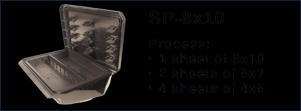 SP-8x10 daylight processing tray – Stearman Press LLC