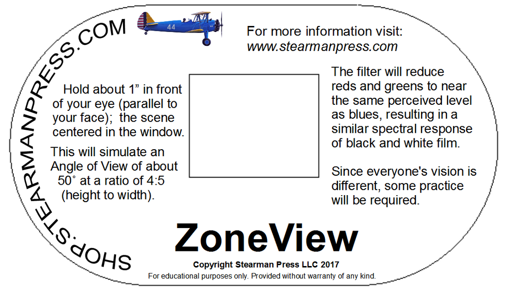 ZoneView: preview framing/filter hack