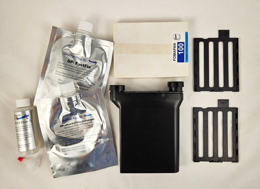 Flight Pack: SP-645 MAX (Six sheets), SP Ultra 4LF/SP-FastFix and Foma film